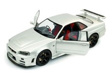 Solido 1/18 Nissan Skyline Gt-R R34 Z-Tune 1999 Silver S1804312