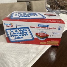 hand2mind Alphabet Word Work, Lowercase Magnetic Letters kids learning