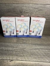 LOT OF 3 - Sengled Smart Bulbs 4pk - Tunable White Warm to Daylight