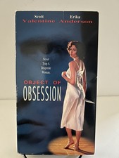 Object of Obsession VHS, 1998 Erotic Thriller Erika Anderson A-PIX