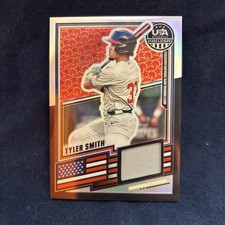 2026 USA Stars And Strips Prizm Tyler Smith Relic Card