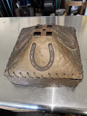 Handmade Rustic Hammered Copper Lamp Shade, Western