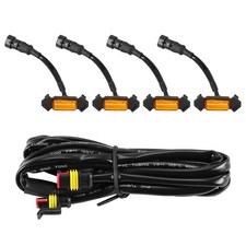 Set Of 4 Grille Amber Led Lights Kit for Grill 2016-2018 I6Y94622