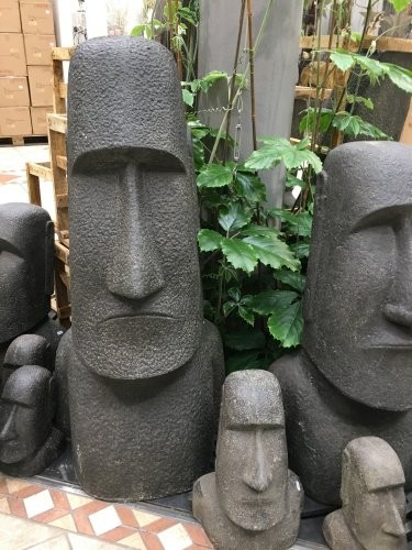 Moai Skulptur Osterinsel Kopf Figur Outdoor 150cm - Bild 1 von 1