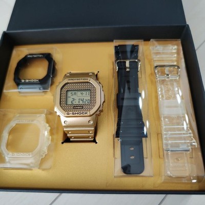Casio G-Shock DWE-5600HG-1DR Gold Schwarz Hip Hop Stil Uhr aus Japan