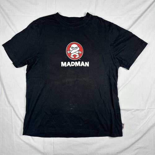 Mad Man Entertainment Anime Movies Promo T Shirt Black Men’s XL Rare