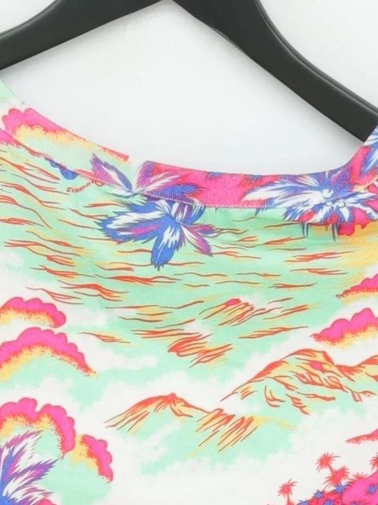 Abito donna midi Dsquared2 XS multi 100% cotone tubino