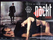 Nackt - Naked - Mike Leigh - Katrin Cartlidge - Filmposter A1 84x60cm gefaltet