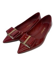 Salvatore Ferragamo Vara Ribbon Pumps UK6 US7.5 Red
