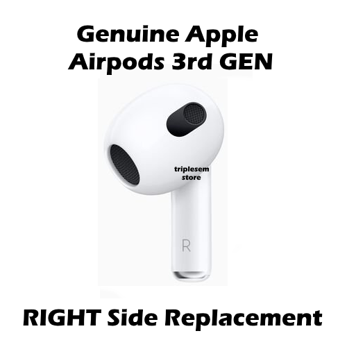 New Genuine Apple AirPods 3rd Generation RIGHT Side REPLACEMENT ONLY A2565