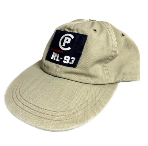 RL93 Polo Ralph Lauren Sailing Long Bill Cap Vintage Rare Size L Used F/S