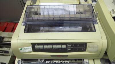 OKI Microline 5520 9Pin Dot Matrix Impact Printer USB Parallel Printer TESTED OK