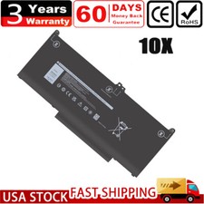10X 60wh Battery For Dell Latitude Mxv9v 5300 5310 7300 7400 5vc2m N2k62 USPS US