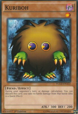 YUGIOH CARD KURIBOH YGLD-ENA22