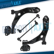 Front Lower Control Arms Ball Joints Sway Bars for 2010 2011 2012 2013 Mazda 3