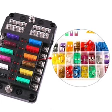 300Pcs Car Blade Fuse Assortment Assorted Kit Blade Set Auto Truck Automotive