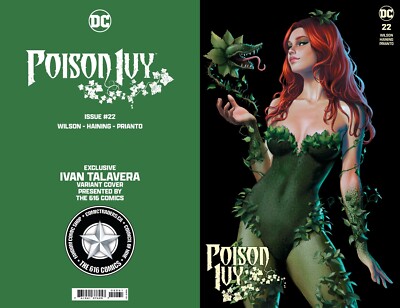 🔥🌿 POISON IVY #22 IVAN TALAVERA 616 Comics Trade Dress Variant A