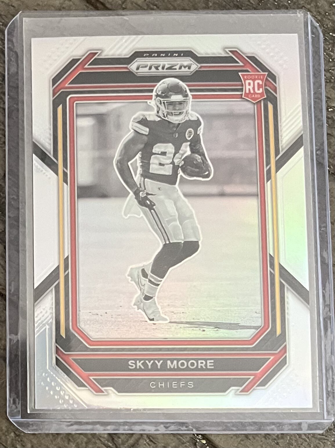 2022 Panini Prizm Skyy Moore RC #331 Negative Silver Variation Prizm
