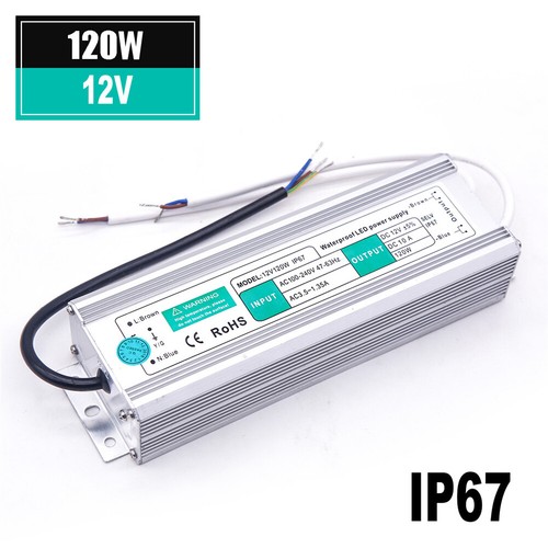 AC 110V-240V to DC12V/24V IP67 Waterproof LED Transformer Driver Power Supply US - Picture 30 of 42