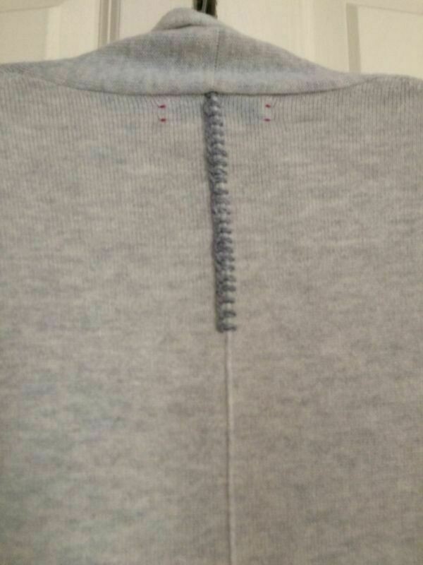 Label Thread Women’s Extra Small Wrap Sweater - image 4