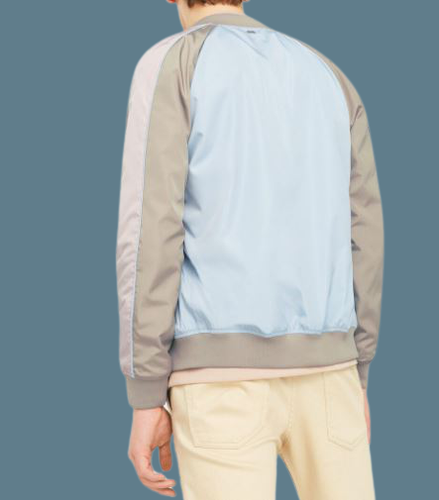 Mango Panel Water-repellent Bomber Jacket Size S CR013 AA 04 - Picture 8 of 9