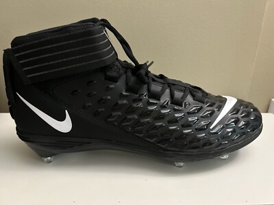 Nike Force Savage Pro 2 D Black Detachable Football Cleats  display picture 1