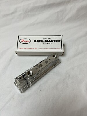 Dwyer RMA-43  S634 Rate-Master Water Flow Meter  '' NPT  0-25 GPH water Marine