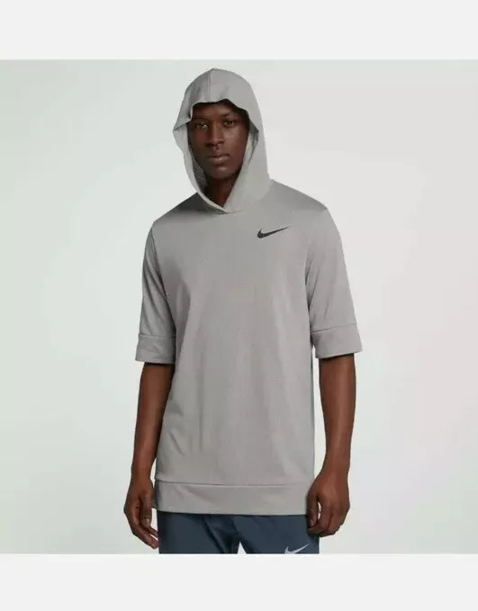 Men's nike sales short sleeve hoodie