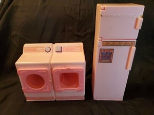 vintage barbie washer and dryer