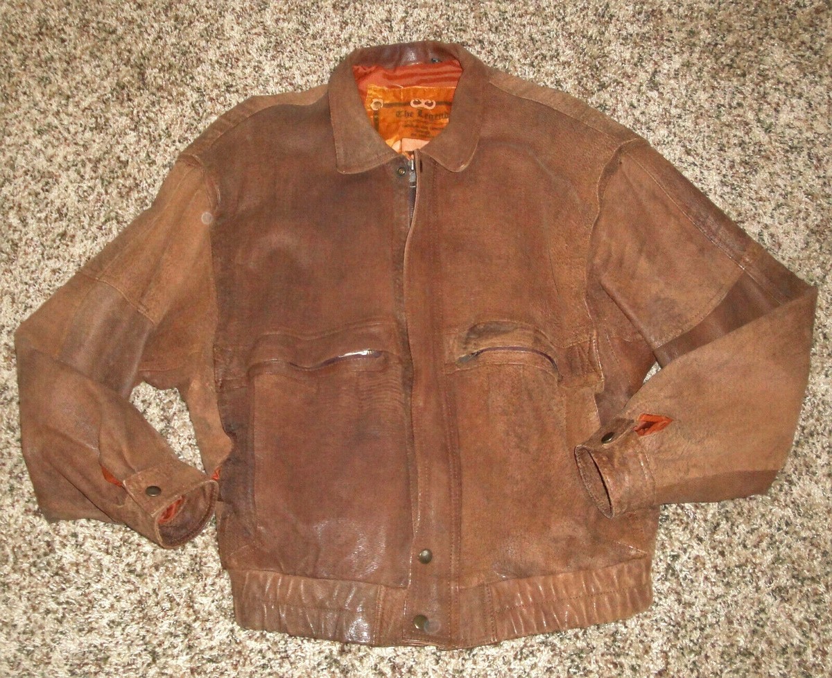 Vintage 1990's Brown Leather Bomber Jacket,Motorcycle Coat Vintage 1990's Brown Leather Bomber Jacket,Motorcycle Coat