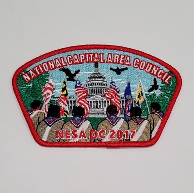 2017 NCAC NESA DC Council Shoulder Patch CSP (only 400 made) Scouts BSA CP034.