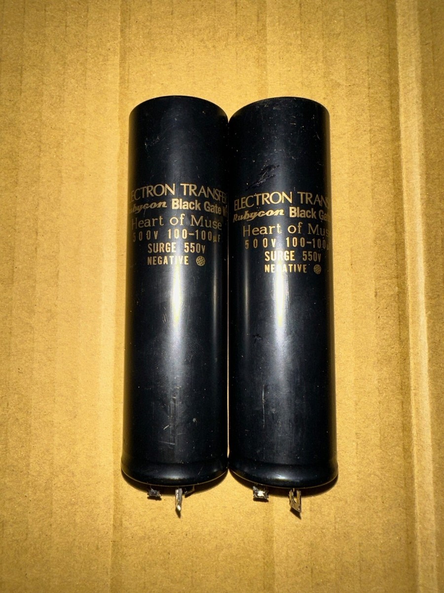 Rubycon blackgate コンデンサー 100V 220μF セット Rubycon blackgate