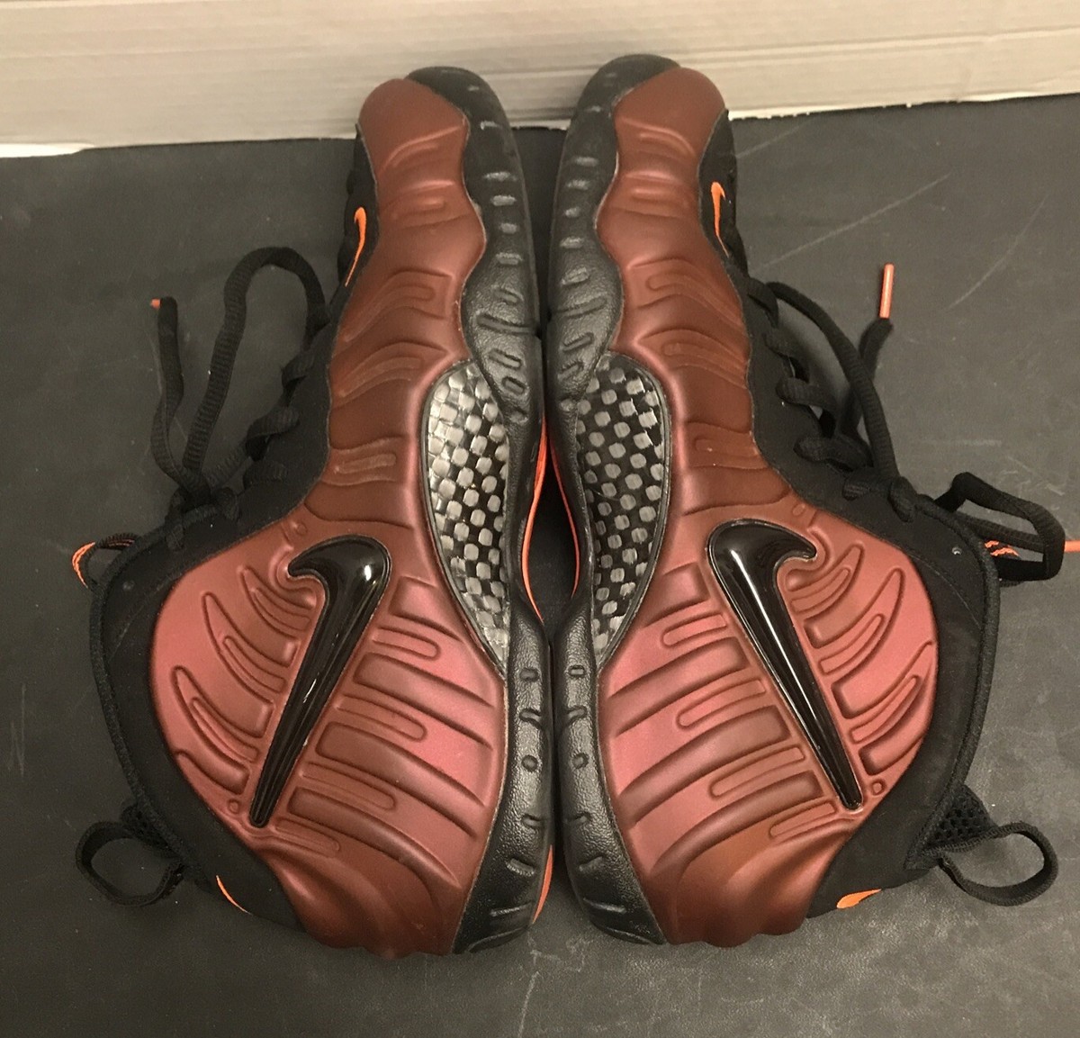 Nike Air Foamposite Pro \'Hyper Crimson‘ Men’s Size 12 (624041-800) No Box! Nike Air Foamposite Pro 624041-800 Hyper Crimson Mens Size  main image 4