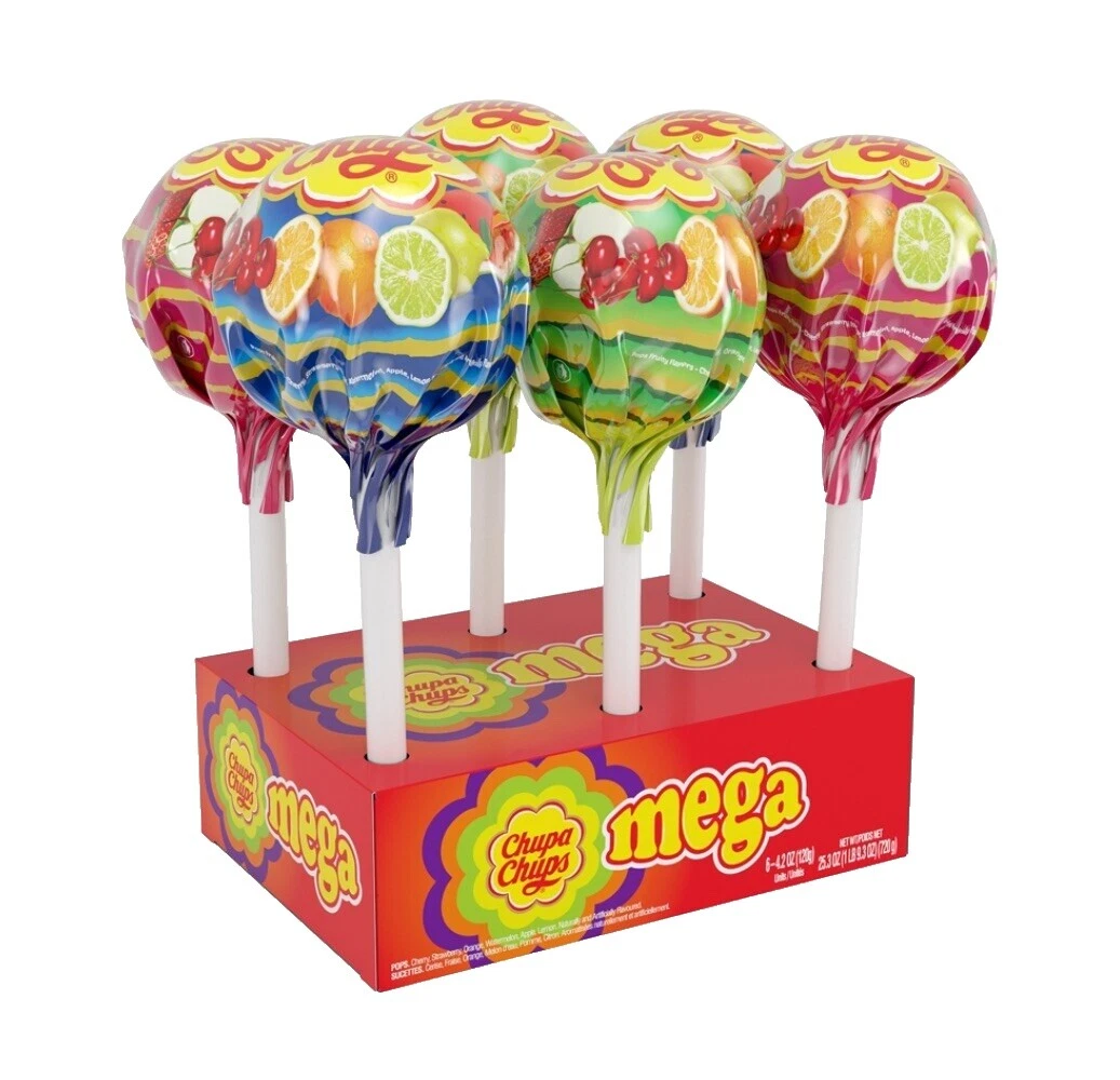 Dulces de duro y hervida Chupa Chups