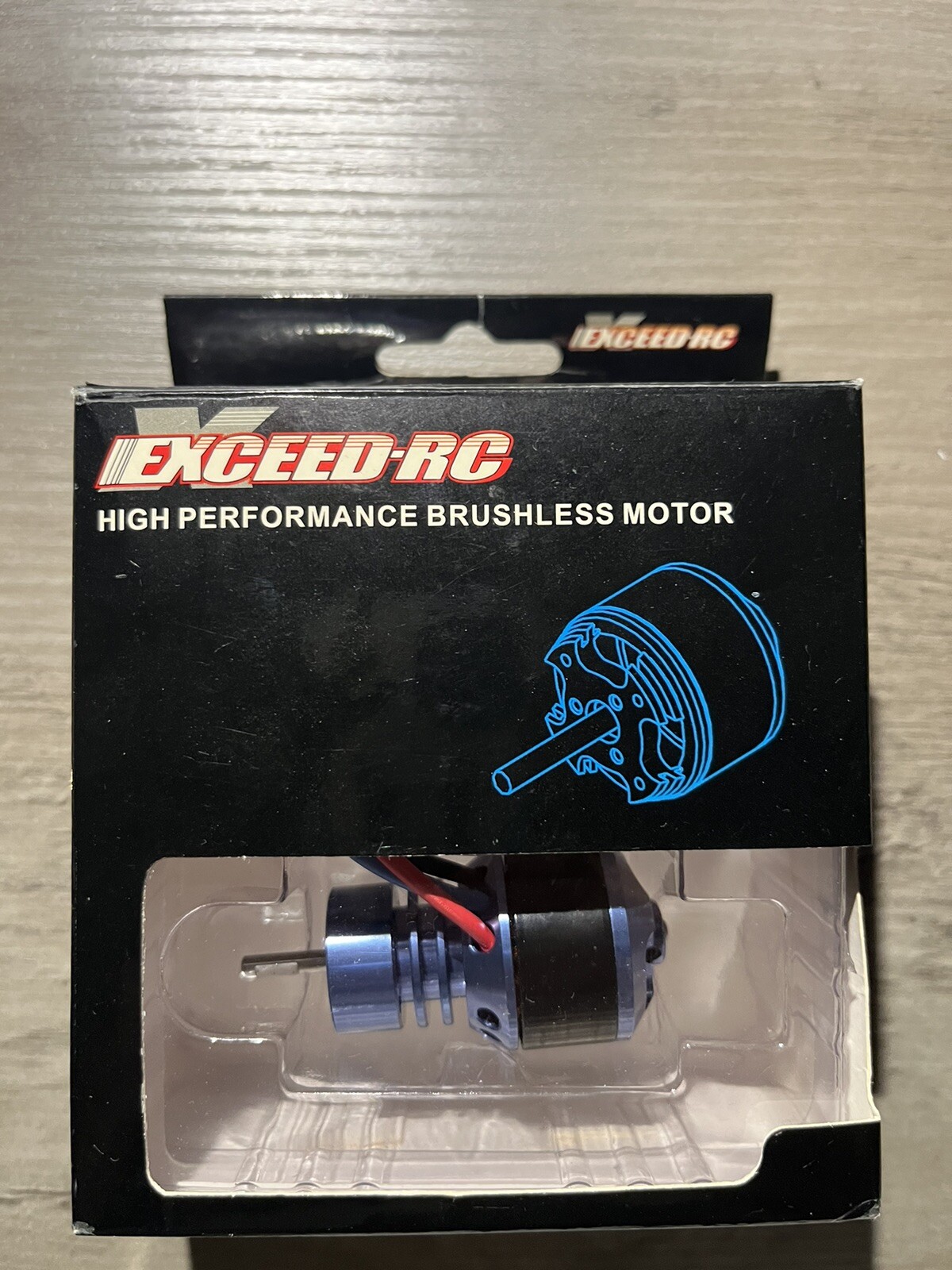 Exceed RC High Performance Brushless Motor D28 , L43 , Shaft 3.17 | eBay