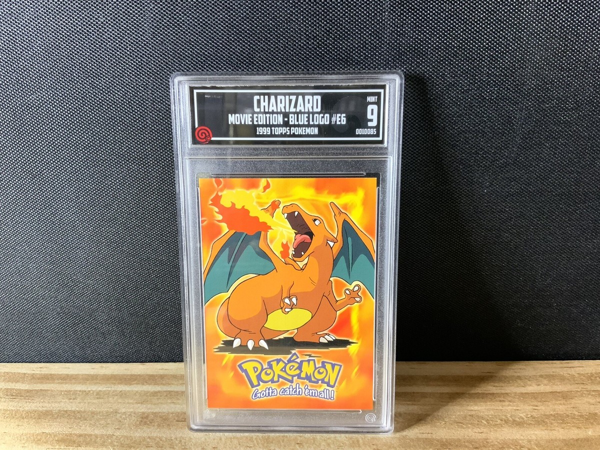 pokemon movie charizard card Pokmon First #51 Trapped Blue Logo 1st Print ENG AGS Collectibles both of them prized elements of any Pokmon TCG collection 1999 Topps Pokemon Movie Edition