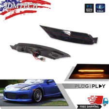For MAZDA RX-8 Smoke Corner Side Turn Marker Rh&Lh Indicator Light Amber LED