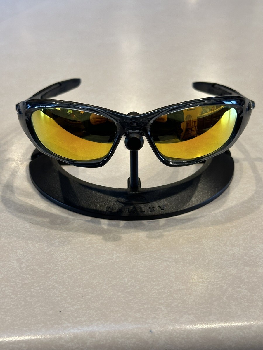 Oakley Twenty XX Crystal Black/Fire Iridium OO9157-06 2012 Oakley Twenty XX Crystal Black/Fire Iridium OO9157-06 2012