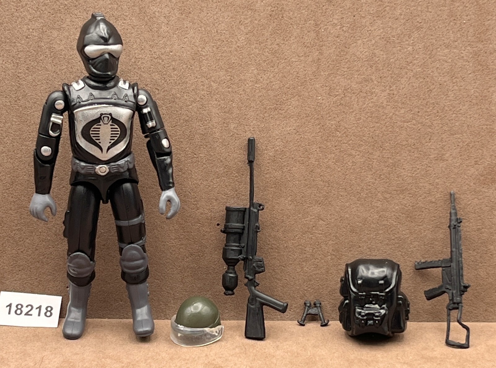 BLACK MAJOR CUSTOM RIP IT HISS DRIVER G.I. Joe 3.75 Inch Action Figure 2023