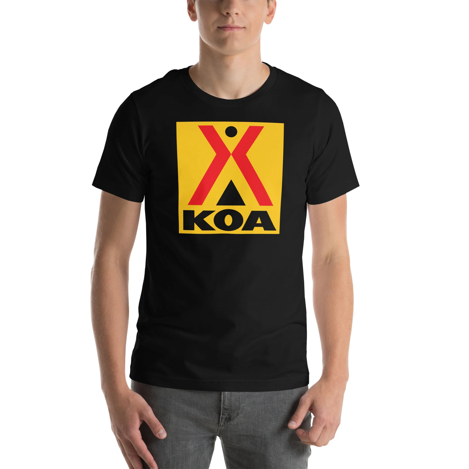 KOA Retro Camping Graphic Tee Shirt Unisex t-shirt