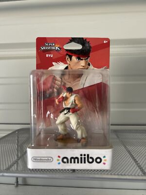 Nintendo Amiibo Ryu Super Smash Bros. Series Street Fighter 2 Capcom Switch Wii