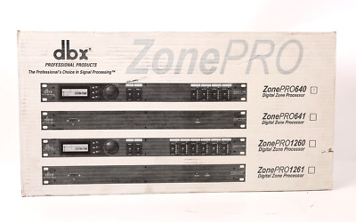 dbx ZonePRO640 Digital Zone Processor p956
