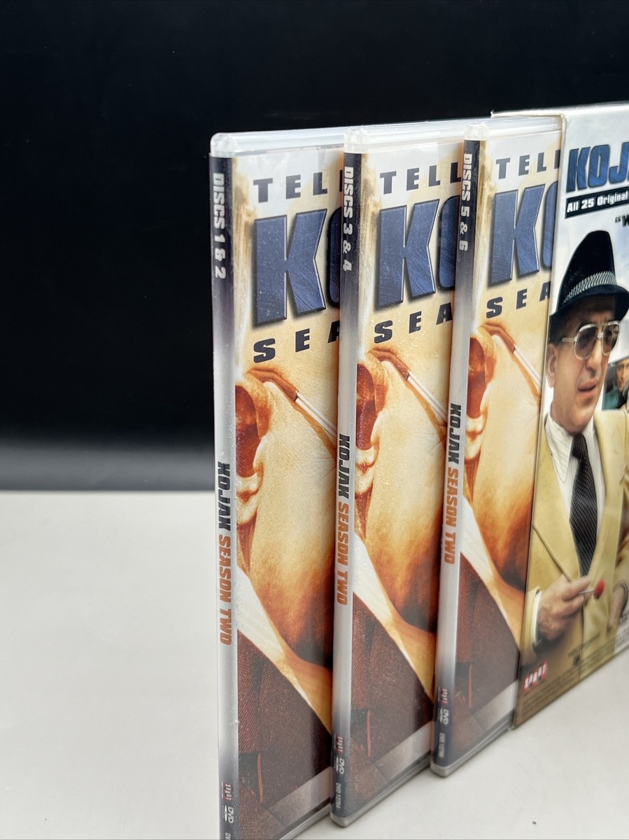Kojak: Season Two (DVD, 1974) 826663127614| eBay