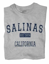 Salinas California CA T-Shirt EST