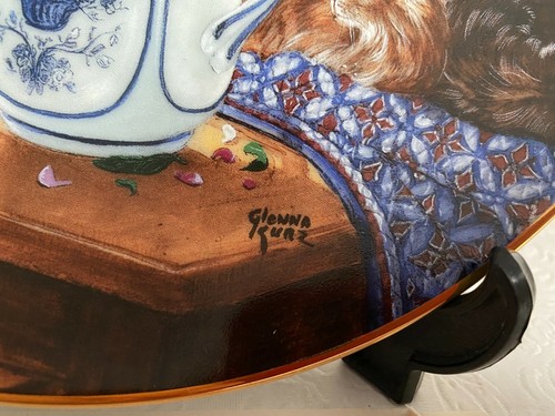 Bradford Exchange Collector Plate COA Morning Sunshine #5130B Country Bouquets - Picture 3 of 6