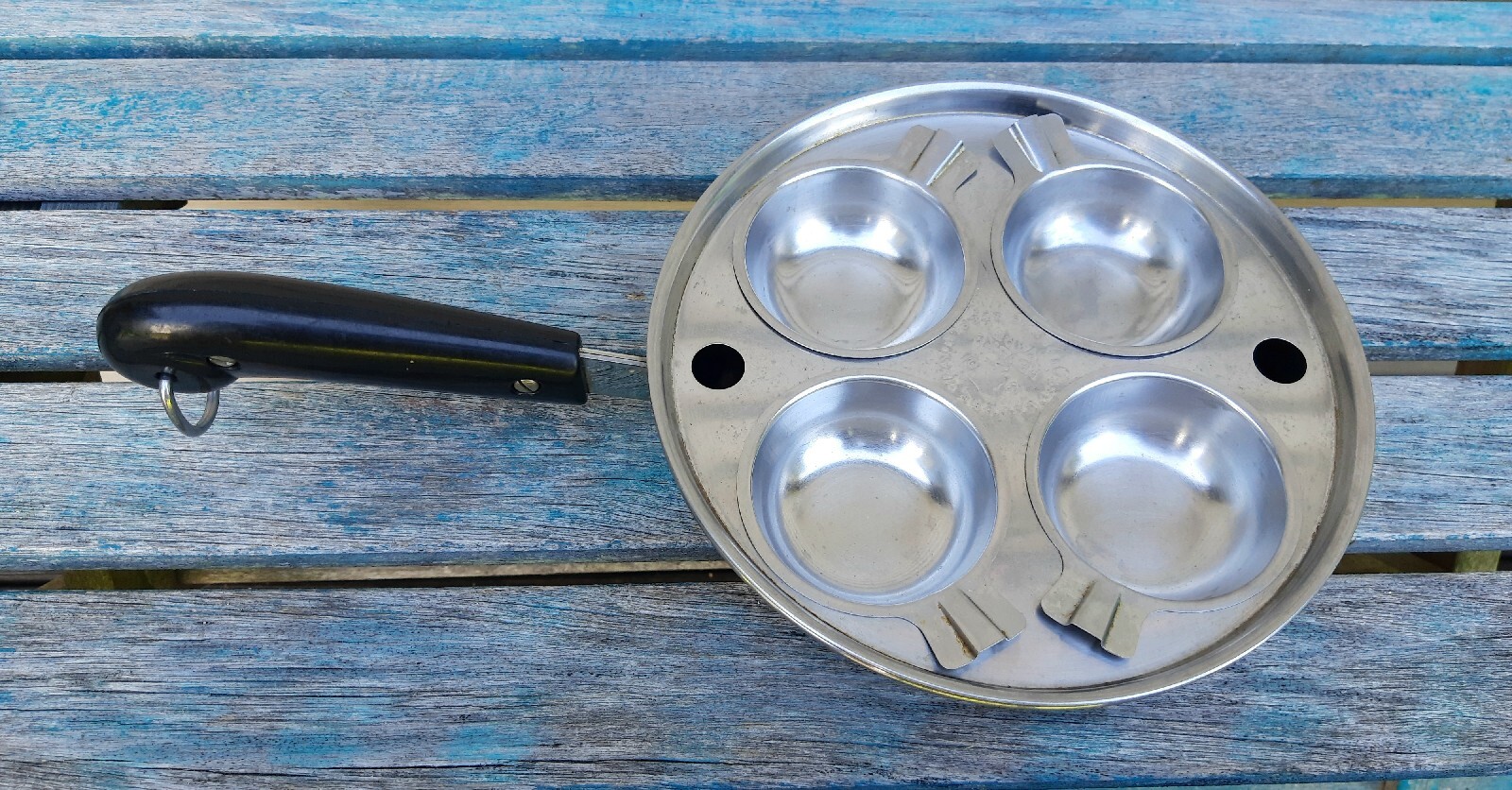 Revere Ware 4 Cup Egg Poacher in 8" Fry Pan Skillet Lid Stainless