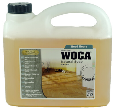 WOCA Holzbodenseife Parkett; Laminat, Holzboden 2,5 Liter *Natur* (10,78  /L)