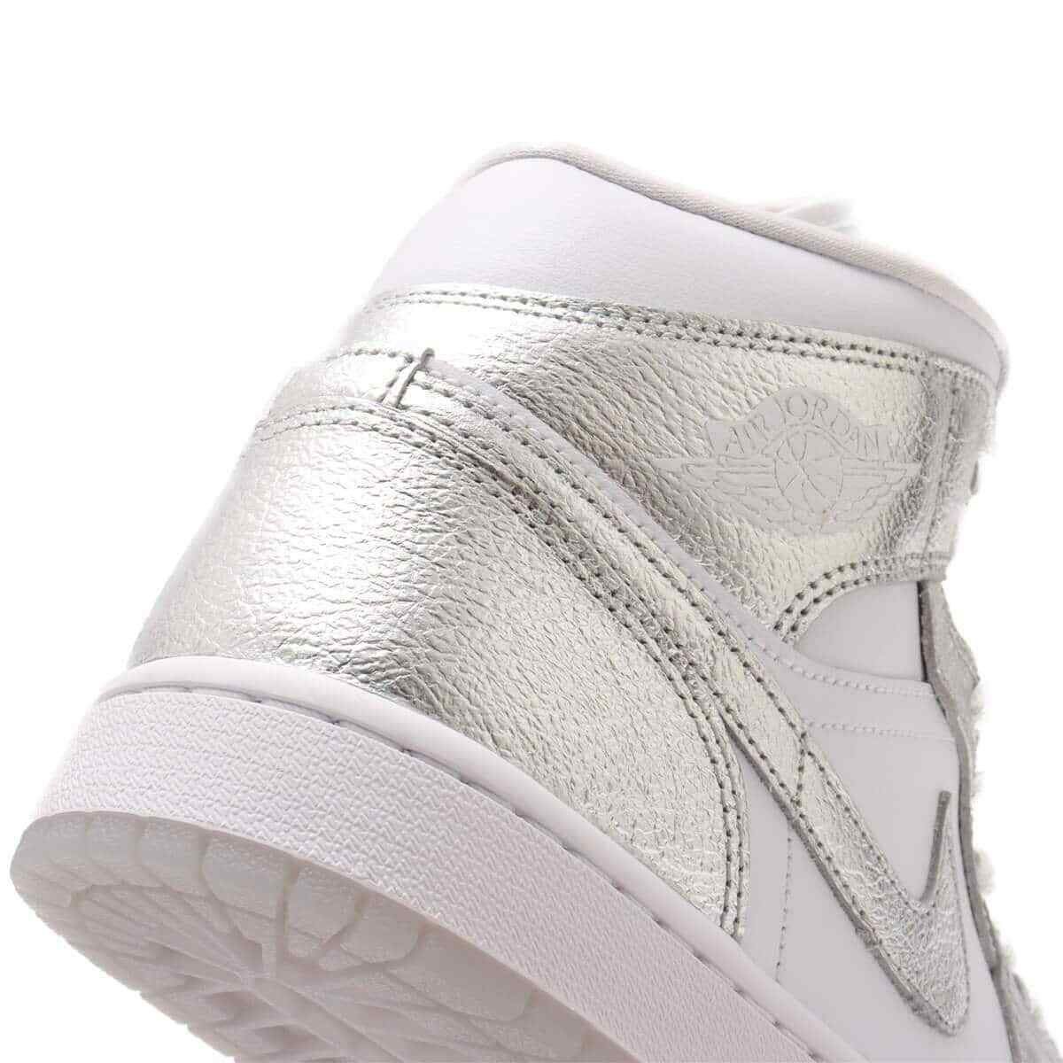 Nike WMNS Air Jordan 1 Mid SE Metallic Silver FN5031-100 US Nike WMNS Air Jordan 1 Mid SE Metallic Silver FN5031-100 US