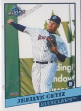2018 Lakewood BlueClaws Jhailyn Ortiz RC Rookie Philadelphia Phillies