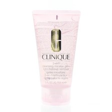Clinique 2 In 1 Cleansing Micellar Gel Light Makeup Remover 5 Oz/150 Ml